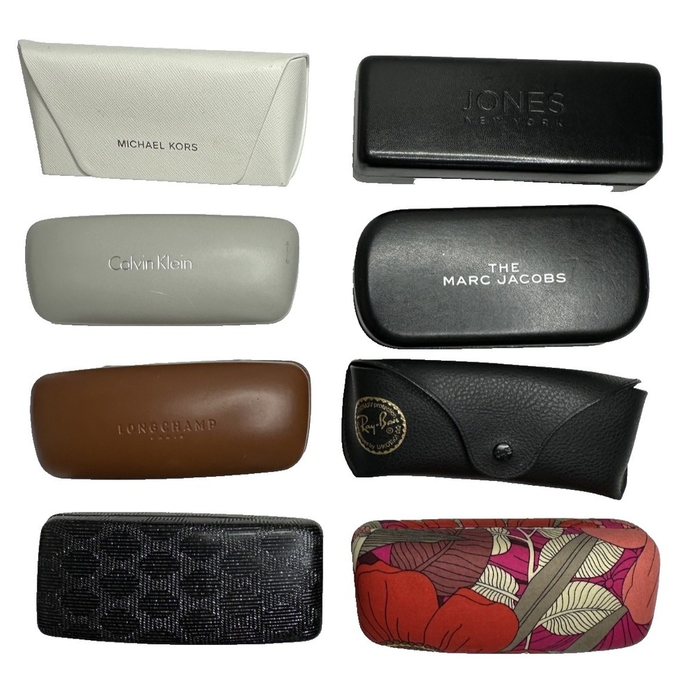 Sunglass Case RayBan Longchamp Marc Jacobs Jimmy Crystal Michael Kors Vera set 8